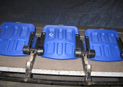 Rénovation complète des chaises et gradins