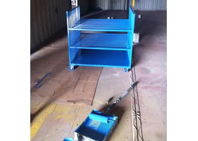 Rack de deck panel